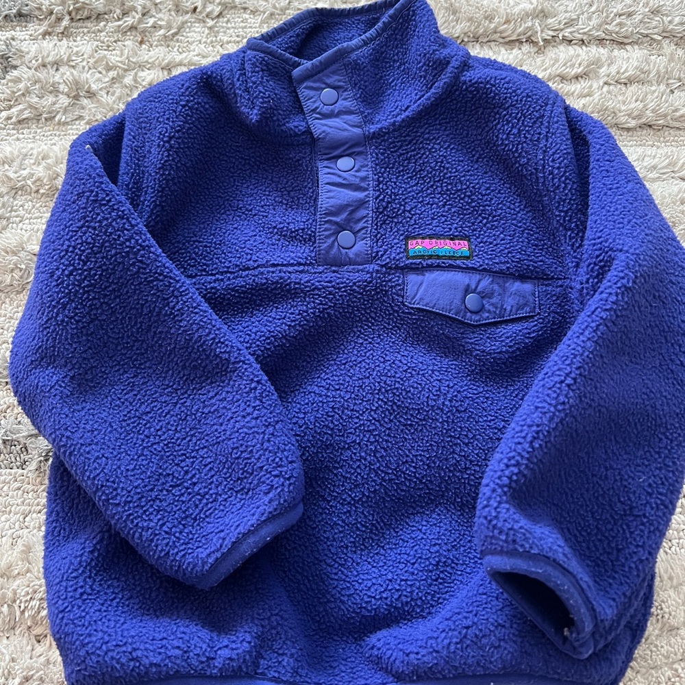 Baby Gap snap tee fleece